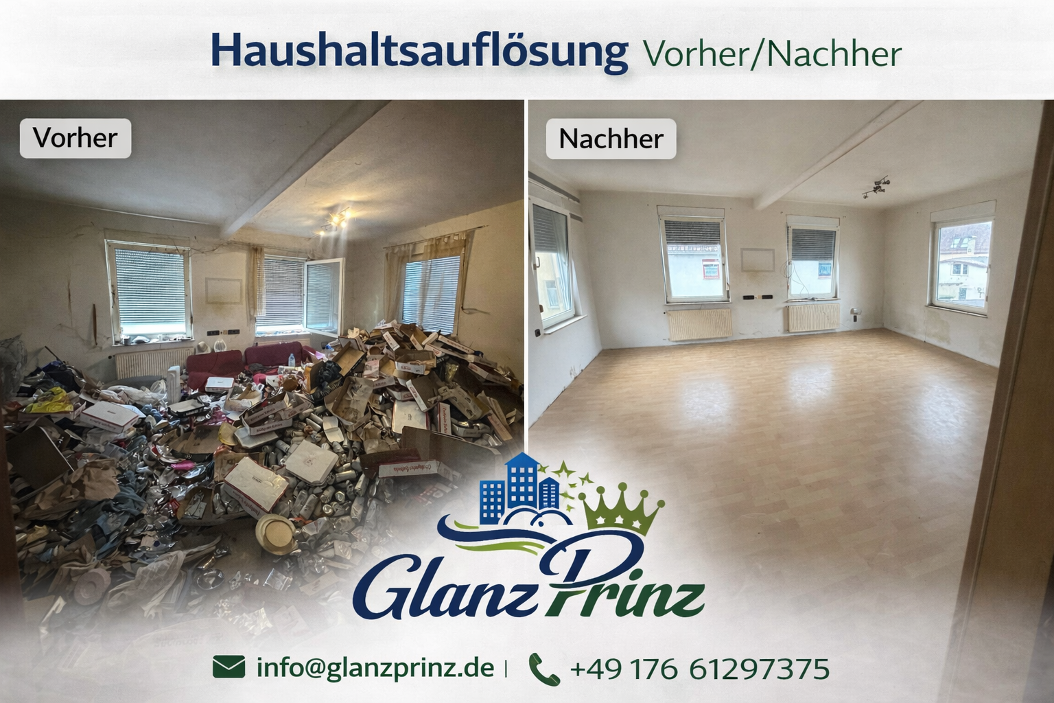 Haushaltsauflösung Vorher Nachher